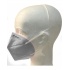 Cubrebocas KN95, 5 Capas, Gris, 1 Pieza  2
