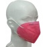 Cubrebocas KN95 con Válvula, 5 Capas, Rosa, 1 Pieza  1