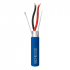 Genesis Bobina de Cable para Alarma 3214-2106, 2 Conductores, 18 AWG, 305 Metros, 1 Pieza