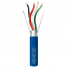 Genesis Bobina de Cable para Alarma 3215-2106, 4 Conductores, 18 AWG, 305 Metros, 1 Pieza