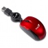 Mouse Genius Optico Micro Traveler Ruby, 1200DPI, USB, Rojo