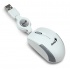 Mouse Genius Optico Micro Traveler, 1200DPI, USB, Blanco