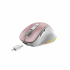 Mouse Genius Óptico Ergo 9000S Pro, Inalámbrico, RF Inalámbrico/Bluetooth, 2400DPI, Gris/Rosa - Imagen adicional 2
