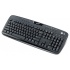 Teclado Genius Multimedia KB22OE, PS2, Negro