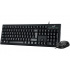 Kit de Teclado y Mouse Genius KM-100SE, Alámbrico, USB, Negro, Inglés  1