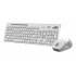 Kit de Teclado y Mouse Genius SlimStar 8230, Inalámbrico, RF Inalámbrico/Bluetooth, Blanco, Inglés  2