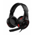 Genius Audífonos Gamer HS-G600V, Alámbrico, 1.8 Metros, 3.5mm, Negro/Rojo  1
