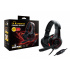 Genius Audífonos Gamer HS-G600V, Alámbrico, 1.8 Metros, 3.5mm, Negro/Rojo  2
