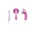 Genius GHP-200V Audífonos, Alámbrico, 1.2 Metros, Rosa