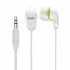 Genius GHP-200X Audífonos, Alámbrico, Naranja/Blanco