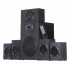 Genius Kit Bocinas para Sonido Envolvente SW-HF5.1 4500 II, Alámbrico, 125W RMS, 6 Piezas   2