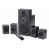 Genius Kit Bocinas para Sonido Envolvente SW-HF5.1 4500 II, Alámbrico, 125W RMS, 6 Piezas   1