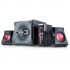 Genius Bocinas con Subwoofer SW-G2.1 1250, 2.1, 38W RMS, Negro/Rojo  1