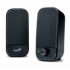 Genius Bocinas Multimedia Stereo SP-A110, Alámbrico, 1W RMS, Negro  2