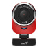 Genius Webcam QCam 6000, 2MP, 1920 x 1080 Pixeles, USB 2.0, Negro/Rojo  3