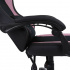 Getttech Silla Gamer GAR-GAOPY-G2-PK, hasta 120Kg, Rosa/Negro  5