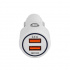 Getttech Cargador para Auto Juno, 5V, 2x USB 2.0, Blanco  4