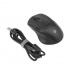 Mouse Ergonómico Getttech GGM-RGBTR-01, Inalámbrico, Óptico, 6.400DPI, RF Wireless/Bluetooth/USB-A, Negro  2