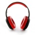 Getttech Audífonos con Micrófono GH-4640R, Bluetooth, Inalámbrico, Negro/Rojo  2