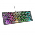 Teclado Gamer Getttech TKC 80% RGB, Teclado Membrana, Alámbrico, Negro (Español)  2