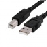 Getttech Cable USB A Macho - USB B Macho, 1.5 Metros, Negro  1