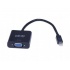 Ghia Adaptador MiniDisplayPort Macho - VGA Hembra, Negro