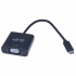 Ghia Adaptador USB-C Macho - VGA Hembra, Negro  2