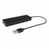 Ghia Hub USB A 2.0 Macho - 4x USB 2.0 Hembra, Negro  1