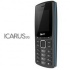 Celular Icarus 2G 1.77'', SIM Doble, Bluetooth, Gris/Azul  1
