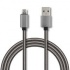 Ghia Cable USB Macho - Micro USB B, 1 Metro, Gris  1