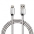 Ghia Cable USB A Macho - Lightning Macho, 1 Metro, Plata  1