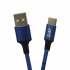 Ghia Cable USB A Macho - USB C Macho, 1 Metro, Azul  1