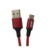 Ghia Cable USB A Macho - USB C Macho, 1 Metro, Rojo  1