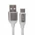 Ghia Cable USB-A Macho - USB-C Macho, 1 Metro, Blanco  1