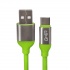 Ghia Cable USB-A Macho - USB-C Macho, 1 Metro, Verde  1