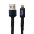 Ghia Cable de Carga USB A Macho - Lightning Macho, 1 Metro, Azul, para iPhone/iPad  1