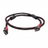 Ghia Cable HDMI 1.4 Macho - HDMI 1.4 Macho, 4K, 24Hz, 1 Metro, Negro/Rojo  1