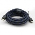 Ghia Cable HDMI 2.0 Macho - HDMI 2.0 Macho, 4K, 60Hz, 3 Metros, Negro/Azul