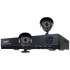 Ghia Kit de Vigilancia GDV-001 de 2 Cámaras y 4 Canales, con Grabadora  1