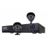 Ghia Kit de Vigilancia GDV-007 de 2 Cámaras CCTV Bullet y 4 Canales, con Grabadora  1
