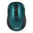 Mouse Ghia Óptico GM200, Inalámbrico, USB, 1200DPI, Negro/Verde