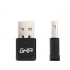 Ghia Adaptador de Red USB GNW-U5, Inalámbrico, 2.4GHz, 600Mbps  1