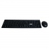 Kit de Teclado y Mouse Ghia GT5000, Inalámbrico, USB Radio Frecuencia, Negro (Español)  3