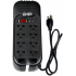 Regulador Ghia GVR-020, 800W, 2.000VA, Entrada 120V, Salida 120V, 8 Contactos   3