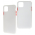 Ghia Funda con Mica AC-8926 para iPhone 11, Blanco/Semitransparente  2
