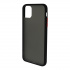 Ghia Funda con Mica AC-8923, para iPhone 11 Pro Max, Negro/Semitransparente  4