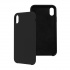 Ghia Funda con Mica AC-8918 para iPhone XR, Negro