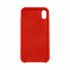 Ghia Funda de Silicona AC-8919 con Mica para iPhone XR, Rojo  2