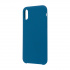 Ghia Funda de Silicona AC-8910 con Mica para iPhone XS/X, Azul  3