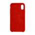 Ghia Funda de Silicona AC-8909 con Mica para iPhone XS/X, Rojo  2